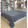 ETEHOMETEX HAVUZLU PİKE ÇİFT KİŞİLİK 220X240CM KOYU GRİ 8696474231871